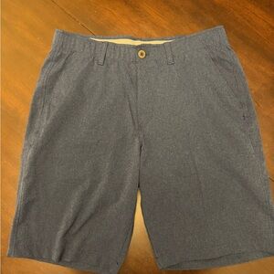 Under Armour Men's Charcoal Flat Front Shorts